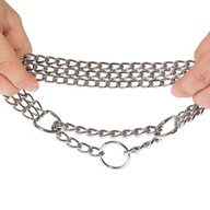UPÍNANÝ REŤAZOVÝ GOLIER PRE PSA 45 cm, 3 rady UPÍNANÝ REŤAZOVÝ GOLIER PRE PSA 45 cm, 3 rady