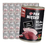 Mr. Mäso Morka s jeleňom 24x400g Mokré krmivo pre dospelých psov Mr. Mäso Morka s jeleňom 24x400g Mokré krmivo pre dospelých psov