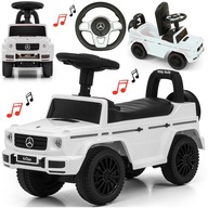 JAZDA NA PUSHER WALKER AUTÍČKU PRE DETI MERCEDES VEĽKÉ KOLESÁ MELÓDIE Klaksón JAZDA NA PUSHER WALKER AUTÍČKU PRE DETI MERCEDES VEĽKÉ KOLESÁ MELÓDIE Klaksón