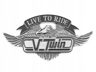 OZNAČNÝ ZNAK 3D NÁLEPKA - LIVE TO RIDE OZNAČNÝ ZNAK 3D NÁLEPKA - LIVE TO RIDE