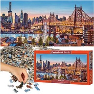 CASTORLAND Puzzle 4000 dielikov Dobrý večer New York - Večer CASTORLAND Puzzle 4000 dielikov Dobrý večer New York - Večer