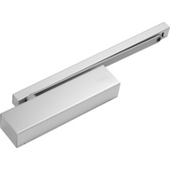 DORMA TS 92 B BASIC s platňou a koľajnicou, strieborná DORMA TS 92 B BASIC s platňou a koľajnicou, strieborná