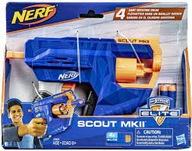 Nerf Elite Launcher Scout Pištoľ + 4x šípky
