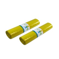 Vrecia na odpad na triedenie, 240L, žlté, 20 ks Vrecia na odpad na triedenie, 240L, žlté, 20 ks