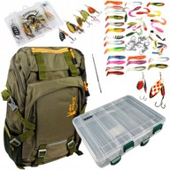 prívlačový set BACKPACK BAIT box 64 doplnkov prívlačový set BACKPACK BAIT box 64 doplnkov