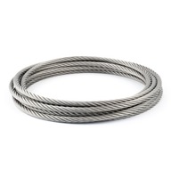 Oceľové lano, NEREZOVÉ INOX, kyselinovzdorné, 7x7, 6 mm - 10 m Oceľové lano, NEREZOVÉ INOX, kyselinovzdorné, 7x7, 6 mm - 10 m