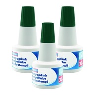 DONAU štandardná pečiatková farba, 30ml, ZELENÁ x 3 ks DONAU štandardná pečiatková farba, 30ml, ZELENÁ x 3 ks