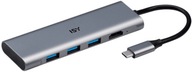 ISY IAD-1016 USB-C - HDMI/3x USB-A adaptér ISY IAD-1016 USB-C - HDMI/3x USB-A adaptér
