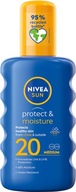 NIVEA SUN Ochranné opaľovacie mlieko SPF 20 200 ml