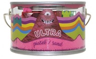 UltraSand. 200 g plechovka + 5 foriem (zámok), ružová