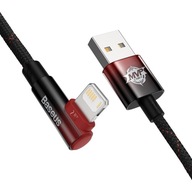 BASEUS UHOLOVÝ KÁBEL USB Lightning KÁBEL 1m 2,4A BASEUS UHOLOVÝ KÁBEL USB Lightning KÁBEL 1m 2,4A