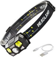 ZD112 LED ČELOVKA USB NABÍJACÍ PIR ZD112 LED ČELOVKA USB NABÍJACÍ PIR