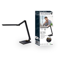 NILSEN ALAN LED lampa na kreslenie, čierna NILSEN ALAN LED lampa na kreslenie, čierna