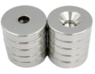 SILNÝ NEODYMOVÝ MAGNET 14x3 mm S OTVOROM 7/3,5 mm PRE SÚPRAVU 10 SKRUTKOV SILNÝ NEODYMOVÝ MAGNET 14x3 mm S OTVOROM 7/3,5 mm PRE SÚPRAVU 10 SKRUTKOV