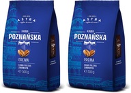 Káva Astra Poznańska Crema fazuľa 500g x2 Káva Astra Poznańska Crema fazuľa 500g x2