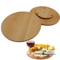 Otočná doska na pizzu, syr a občerstvenie, 40 cm podnos Otočná doska na pizzu, syr a občerstvenie, 40 cm podnos