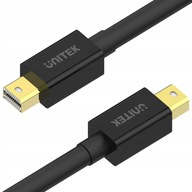 Unitek Y-C613BK miniDisplayport kábel miniDisplay M/M 2M Unitek Y-C613BK miniDisplayport kábel miniDisplay M/M 2M