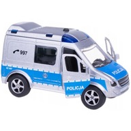 POLICAJNÁ DODÁVKA SO ZVUKOVOU LED HRAČKOU PRE DETI POLICAJNÁ DODÁVKA SO ZVUKOVOU LED HRAČKOU PRE DETI