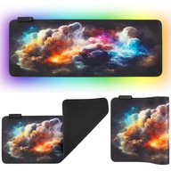 XXL podložka pod myš s LED podsvietením 80x30 cm XXL podložka pod myš s LED podsvietením 80x30 cm