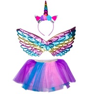 OUTFIT KOSTÝM JEDNOROŽEC KARNEVALOVÝ PLES PEGASUS OUTFIT KOSTÝM JEDNOROŽEC KARNEVALOVÝ PLES PEGASUS