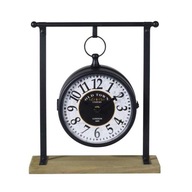 Staromestské kovové retro krbové hodiny 31 cm Staromestské kovové retro krbové hodiny 31 cm