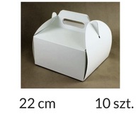 Balenie KOŠÍK 22x22x12 Biela krabička 10 ks Balenie KOŠÍK 22x22x12 Biela krabička 10 ks