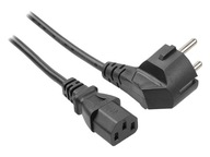 VDE napájací kábel pre PC C13 1,8m 2,5A
