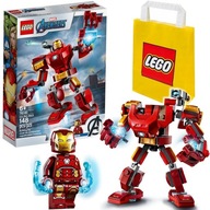 Figúrka LEGO MARVEL 76140 Mech IRONMAN AVENGERS Figúrka LEGO MARVEL 76140 Mech IRONMAN AVENGERS