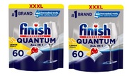 FINISH Quantum Kapsule do umývačky riadu Citrón 2x 60 FINISH Quantum Kapsule do umývačky riadu Citrón 2x 60
