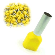 TRYTITE dvojité izolované objímky na káble 2x6mm žlté 100ks TRYTITE dvojité izolované objímky na káble 2x6mm žlté 100ks