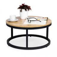 MODERNÝ PRIEMYSELNÝ KÁVOVÝ STOLÍK LOFT 60 CM MODERNÝ PRIEMYSELNÝ KÁVOVÝ STOLÍK LOFT 60 CM
