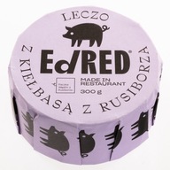 Konzervované krmivo Ed Red leko s klobásou 300 g