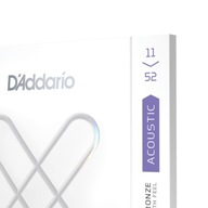 D'ADDARIO XSAPB1152 struny (11-52) Struny pre akustickú gitaru D'ADDARIO XSAPB1152 struny (11-52) Struny pre akustickú gitaru