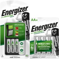 ENERGIZER Maxi nabíjačka batérií AAA R3 AA R6 + 8x AA 2000mAh batérie ENERGIZER Maxi nabíjačka batérií AAA R3 AA R6 + 8x AA 2000mAh batérie