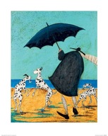 Fialka na pláži Reprodukcia Sam Toft 40x50 cm Fialka na pláži Reprodukcia Sam Toft 40x50 cm