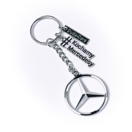 Kľúčenka Mercedes pre fanúšikov a majiteľov s logom Kľúčenka Mercedes pre fanúšikov a majiteľov s logom