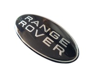 Emblém pre Range Rover Black Silver Glossy Emblém pre Range Rover Black Silver Glossy
