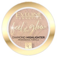 EVELINE FEEL THE GLOW HIGHLIGHTER 02 BEACH GLOW EVELINE FEEL THE GLOW HIGHLIGHTER 02 BEACH GLOW