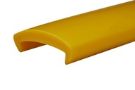 NÁBYTKOVÁ HRANA Mäkký PVC PROFIL C12 žltý