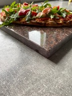 Súprava prírodných kameňov na pizzu so špachtľou