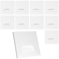 9xLED SCHODISKOVÉ SVIETIDLO 230V ŠTVORKOVÉ DO BOX 9xLED SCHODISKOVÉ SVIETIDLO 230V ŠTVORKOVÉ DO BOX