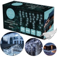VONKAJŠIE SVIETIDLÁ BLESKOVÉ ICILS STUDENÉ GARLANDY 8M 300 LED VONKAJŠIE SVIETIDLÁ BLESKOVÉ ICILS STUDENÉ GARLANDY 8M 300 LED