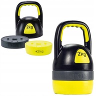 KETTLEBELL NASTAVITEĽNÁ ČINKOVÁ loptička 2KG - 5KG ZÁŤAŽ NA DOMÁCI TRÉNING KETTLEBELL NASTAVITEĽNÁ ČINKOVÁ loptička 2KG - 5KG ZÁŤAŽ NA DOMÁCI TRÉNING