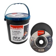 20 oceľových brúsnych kotúčov Makita D-18465 125mm 20 oceľových brúsnych kotúčov Makita D-18465 125mm