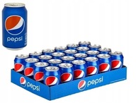 Pepsi plechovka sýteného nápoja 330 ml x 24 ks