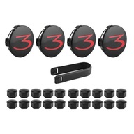4 ks stredový uzáver náboja s 20 maticami 4 ks stredový uzáver náboja s 20 maticami