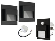 Halogénové LED osvetlenie na schodisko Set 3x + detektor Halogénové LED osvetlenie na schodisko Set 3x + detektor