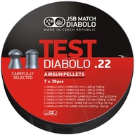 JSB EXACT JUMBO DIABOLO TEST pelety 5,5 5,51 5,52 mm JSB EXACT JUMBO DIABOLO TEST pelety 5,5 5,51 5,52 mm