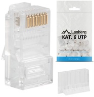 50 ks SVORKY ZÁSTRČKA RJ45 UTP Cat 6 s vod 50 ks SVORKY ZÁSTRČKA RJ45 UTP Cat 6 s vod