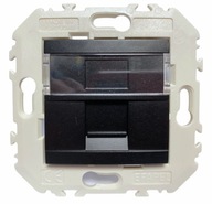 EFAPEL QUADRO45 RJ45 ZÁSUVKA CAT6 45455KWPM ČIERNA EFAPEL QUADRO45 RJ45 ZÁSUVKA CAT6 45455KWPM ČIERNA